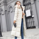 Winter Clothes Women Fur Parkas Quilted Jackets For Women Thicken Warm Long Coat Jacket Clothing Hooded Autumn Pdded Clothes