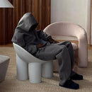 Male Autumn New 2 Piece Set Casual Solid Couple's Hooded Sweatshirt Loose Sweatpants Jogging Sweatshirt Trousers Outfits Suits ﻿