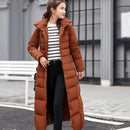 Winter Clothes Women Fur Parkas Quilted Jackets For Women Thicken Warm Long Coat Jacket Clothing Hooded Autumn Pdded Clothes