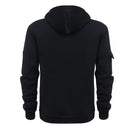 Men's casual sports long-sleeved hooded large-sized sweatshirt and fashionable fitness pullover for autumn and winter 2025
