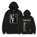 Hooded Sweatshirt with Men's The Weeknd Trilogy Music Album Print Hip-hop Trend Sweater Sweatshirt Unisex Casual Wear