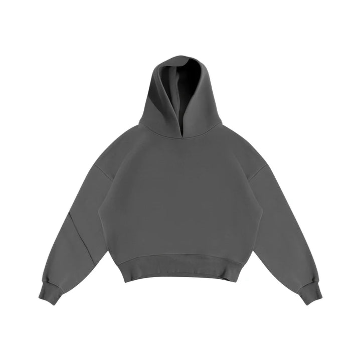 Male Autumn New 2 Piece Set Casual Solid Couple's Hooded Sweatshirt Loose Sweatpants Jogging Sweatshirt Trousers Outfits Suits ﻿