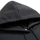 2025 letter printed sportswear set men's hooded sweatshirt long pants set spring and autumn winter warm suit