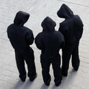 Male Autumn New 2 Piece Set Casual Solid Couple's Hooded Sweatshirt Loose Sweatpants Jogging Sweatshirt Trousers Outfits Suits ﻿