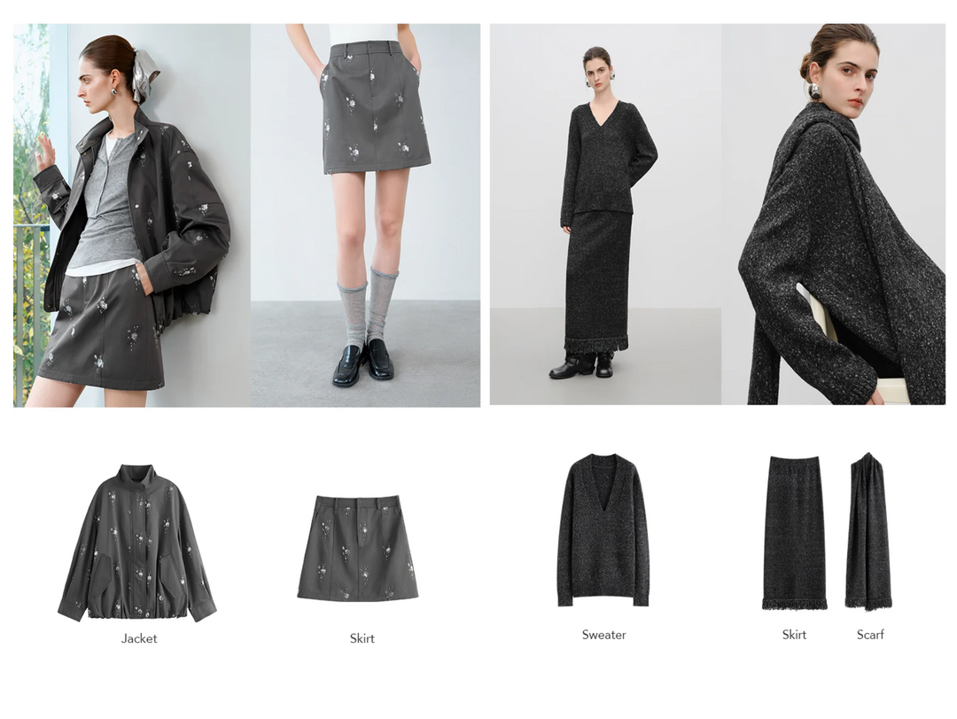 FSLE【Premium Series】German Biella Wool Autumn Super Fine Washable Seamless One-Piece Mock Neck Thermal Base Layer Shirt Women