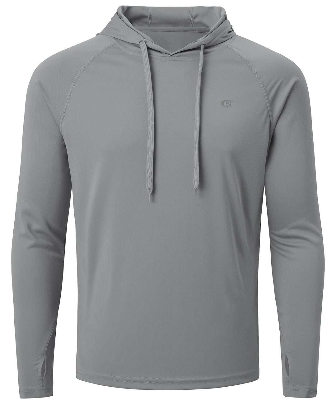 Summer Men's Long Sleeve UPF 50+ Hoodie Shirts, Rash Guard